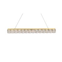 Valetta 42 Inch Led Linear Pendant In Gold