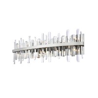 Serena 36 Inch Crystal Bath Sconce In Chrome