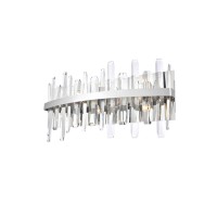 Serena 24 Inch Crystal Bath Sconce In Chrome