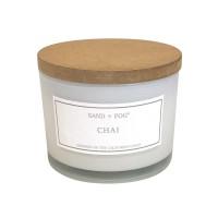 Bring light and happiness into your life with this Sand Fog candle with our signature metal lid