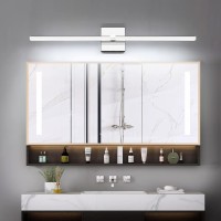 Zuzito Chrome Modern Bathroom Vanity Lights 30 Inch Wall Lighting Fixtures Over Mirror For Bath