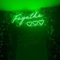 Koplyem Custom Neon Signs Wall Decor Led Sign Customizable Design Neon Lights Neon Name Sign Logo Room Wedding Birthday Party Va