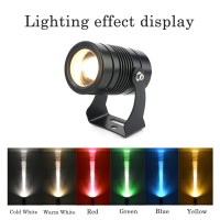 Led Beam Spotlight Outdoor Building Exterior Wall Projector Lights Narrow Beam Spot Light Remote Illumination Spotlight For Outdoor Building Lighting (Color : Warm White, Power : 3W(Dc24V))