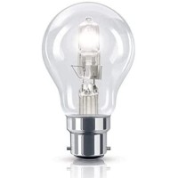 Pack Of 2 70W Eco Classic Energy Saving Halogen Gls Bc/B22 Bayonet Cap Traditional Bulb. 60W Replacement