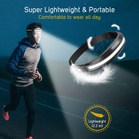 2 Pcck Headlamp Rechargeable, 2.2Oz Lightweight Headlamp With Red Light Option, 4 Modes, Ipx4 Waterproof, 230