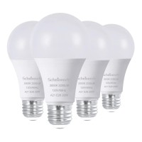 Scheinenda 150 Watt Led Bulb Equivalent, Standard A21 Super Bright Light Bulb, Warm White 3000K, Non-Dimmable, 20 Watt 2200Lumens, Brightest Home Lighting Led Bulbs, Pack Of 4