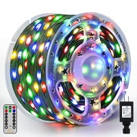 Ollny Christmas Lights 1000Led 330Ft, Ip67 Waterproof Plug In Christmas Tree Lights With Remote, 8 Modes, 3 Timers, Dimmable, House Xmas Indoor Decorations Outdoor Christmas Lights (Multicolored)