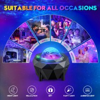 Star Projector Galaxy Projector Galaxy Night Light Projector App And Remote Control Music Speaker Aurora Projector For Kids B