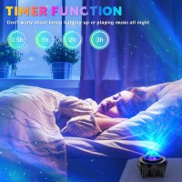 Star Projector Galaxy Projector Galaxy Night Light Projector App And Remote Control Music Speaker Aurora Projector For Kids B