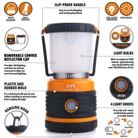 Led Camping Lantern Rechargeable 1800Lm 4 Light Modes 4400Mah Power Bank Ip44 Waterproof Perfect Lantern Flashlight For Hur