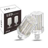 Haoniuled E26 Led Corn Light Bulb 3500 Lumen 30W Neutral White 4000K 250W Equivalent Led Corn Bulbs Non-Dimmable 2 Pack