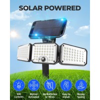 Bellhowell Bionic Flood Light As Seen On Tv 500 Lumen Deluxe Version Bionic Floodlight Led Solar Flood Lights Outdoor Motion