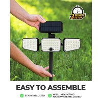 Bellhowell Bionic Flood Light As Seen On Tv 500 Lumen Deluxe Version Bionic Floodlight Led Solar Flood Lights Outdoor Motion