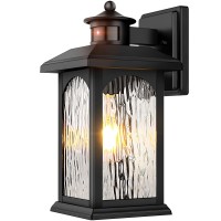 Motion Sensor Outdoor Wall Lantern Updated Dusk To Dawn Outdoor Lighting Exterior Light Fixtures Black Porch Lights Outside