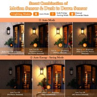 Motion Sensor Outdoor Wall Lantern Updated Dusk To Dawn Outdoor Lighting Exterior Light Fixtures Black Porch Lights Outside