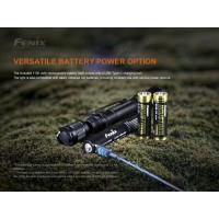 Fenix Ld22 V20 Aa Flashlight 800 Lumen Rechargeable Penlight For Edc Compatible With 2X Aa Batteries With Lumentac Battery Or