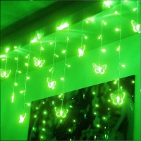 Halloween Butterfly String Light 20Ft 120Led Window Usb Fairy Lights 24 Butterfly 8 Modes With Remote Control For Room Bedroom P