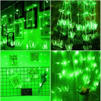 Halloween Butterfly String Light 20Ft 120Led Window Usb Fairy Lights 24 Butterfly 8 Modes With Remote Control For Room Bedroom P