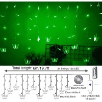 Butterfly Curtain Fairy Lights Usb Plug In8 Modes 120 Led 197Ft Firefly Twinkle Timer String Lights With Remote Waterproof Co