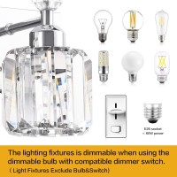 Presde Bathroom Vanity Lights Modern Crystal Chrome 1 Lights Bathroom Lights Fixtures Over Mirror Bath Wall Lamp