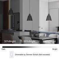 Aoceley Industrial Semi Flush Mount Ceiling Light, Matte Black Ceiling Light Fixture With Clear Glass For Hallway Entryway Dining Room Bedroom Living Room (Bulb Excluded)