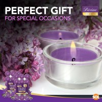 75Pk Lavender Tea Lights | Tealights Candles Scented | Lavender Scented Candle | Scented Tea Light Candles | Tea Lights Candles | Long Burning Tealights | Tea Candles Scented | Tealights Candles