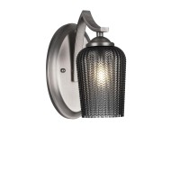 Zilo Wall Sconce Shown In Graphite Finish With 5