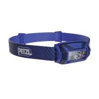 Petzl Tikka Core Headlamp Rechargeable Compact 450 Lumen Light With Red Lighting For Hiking Climbing And Camping Blue