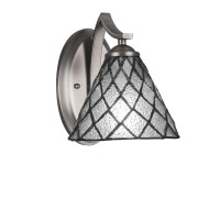 Zilo Wall Sconce Shown In Graphite Finish With 7