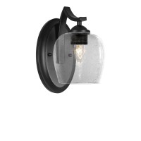 Zilo Wall Sconce Shown In Matte Black Finish With 6