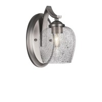 Zilo Wall Sconce Shown In Graphite Finish With 6