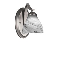 Zilo Wall Sconce Shown In Graphite Finish With 6.25