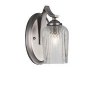 Zilo Wall Sconce Shown In Graphite Finish With 5