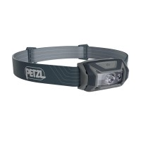 Petzl Tikka Headlamp Compact 350 Lumen Light With Red Lighting For Hiking Climbing Running And Camping Grey