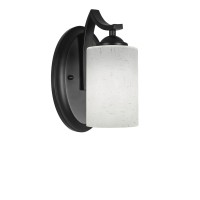 Zilo Wall Sconce Shown In Matte Black Finish With 4