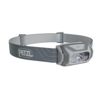 Petzl Tikkina Headlamp Compact Easytouse 300 Lumen Headlamp Designed For Hiking Climbing Running And Camping Grey