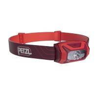 Petzl Tikkina Headlamp Compact Easytouse 300 Lumen Headlamp Designed For Hiking Climbing Running And Camping Red