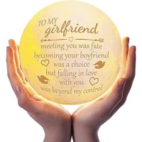 Funnli Christmas Gifts For Girlfriend Moon Lamp, Girlfriend Christmas Birthday Gifts, I Love You Gifts For Her, Anniversary Birthday Gifts For Girlfriend Her From Boyfriend