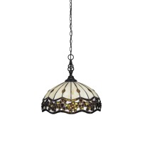 Elegant Pendant Shown In Matte Black Finish With 16