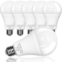 Ladiwanka 150 Watt Led Bulb, 2500Lm Bright Led Light Bulbs, 23W Soft White 3000K, A21 Led Light Bulb, E26 Standard Base Non-Dimmable, 6 Packs