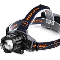 Miaoke Led Headlamp, Usb Rechargeable Headlamp 100000 Lumen Super Bright Ipx5 Waterproof 4 Modes With Power Indicator And Warning Light For Adult Running Outdoor Camping Hiking Fishing/Warrior