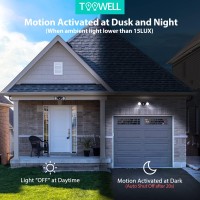 Battery-Operated Motion Sensor Outdoor Lights-Battery Powered Led Flood Lights With Detector-Wireless Waterproof Security Spotlight Activated Outside House Garage Porch Shed Yard Exterior Indoor Light