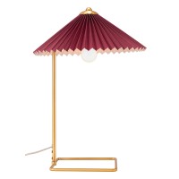 Charo Table Lamp Red And Gold