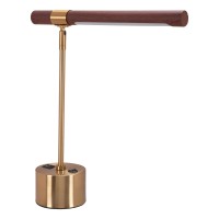 Kippy Table Lamp Brown And Brass