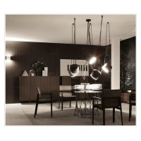 Led Chandeliers, Modern White Black Chandelier Lighting 1/2/3/5 Lights Aluminium Led Retro Hanging Lights For Dining Room Living Room Office Bar (Color : Blackwithacrylic5Lights, Size : 24.5Cm)