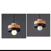 Led Modern Chandelier Lamp, Modern Decor Adjustable Imitation Wood Grain Iron Metal Pendant Light Creative Design Double Line Chandelier Droplight Ceiling Lamp Hanging Light Suspension Light For Home