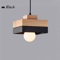 Led Modern Chandelier Lamp, Modern Decor Adjustable Imitation Wood Grain Iron Metal Pendant Light Creative Design Double Line Chandelier Droplight Ceiling Lamp Hanging Light Suspension Light For Home