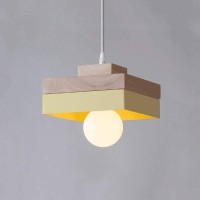 Led Modern Chandelier Lamp, Modern Decor Adjustable Imitation Wood Grain Iron Metal Pendant Light Creative Design Double Line Chandelier Droplight Ceiling Lamp Hanging Light Suspension Light For Home