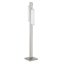 Zamora Dual Led Metal Floor Lamp With Dimmer Switch