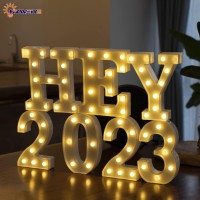 Led Marquee Letters Lights Sign Y, Hxweiye Led Letters Lights 26 Alphabet, Light Up Number 0-9 Letters Sign For Party Home Birthday Anniversary Battery Powered Lighted Letters(Warm White)